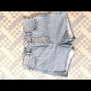 Vintage wrangler jean shorts